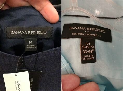 can you return clothes without tags banana republic